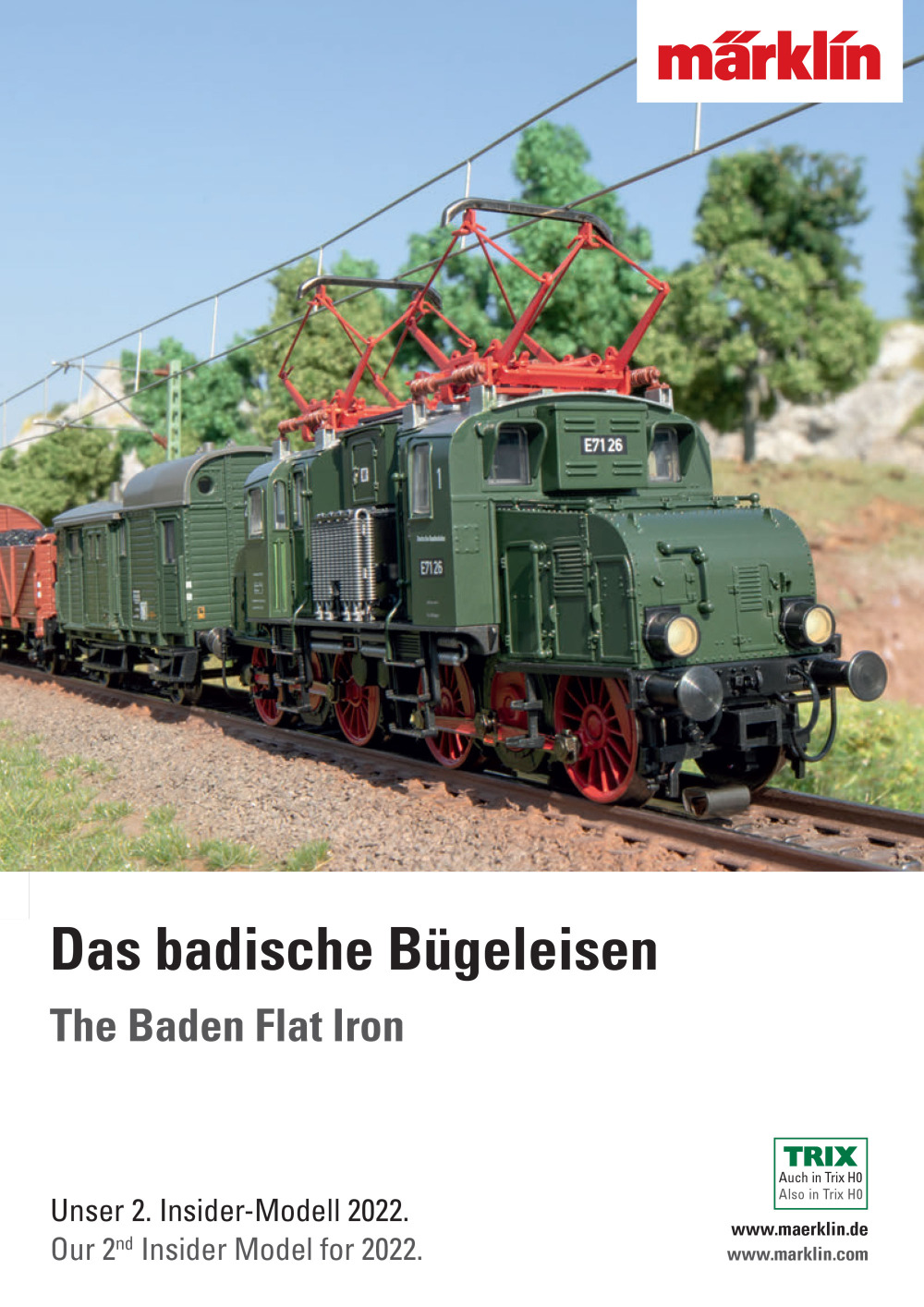 Märklin - DB - E 71.1 electric locomotive
