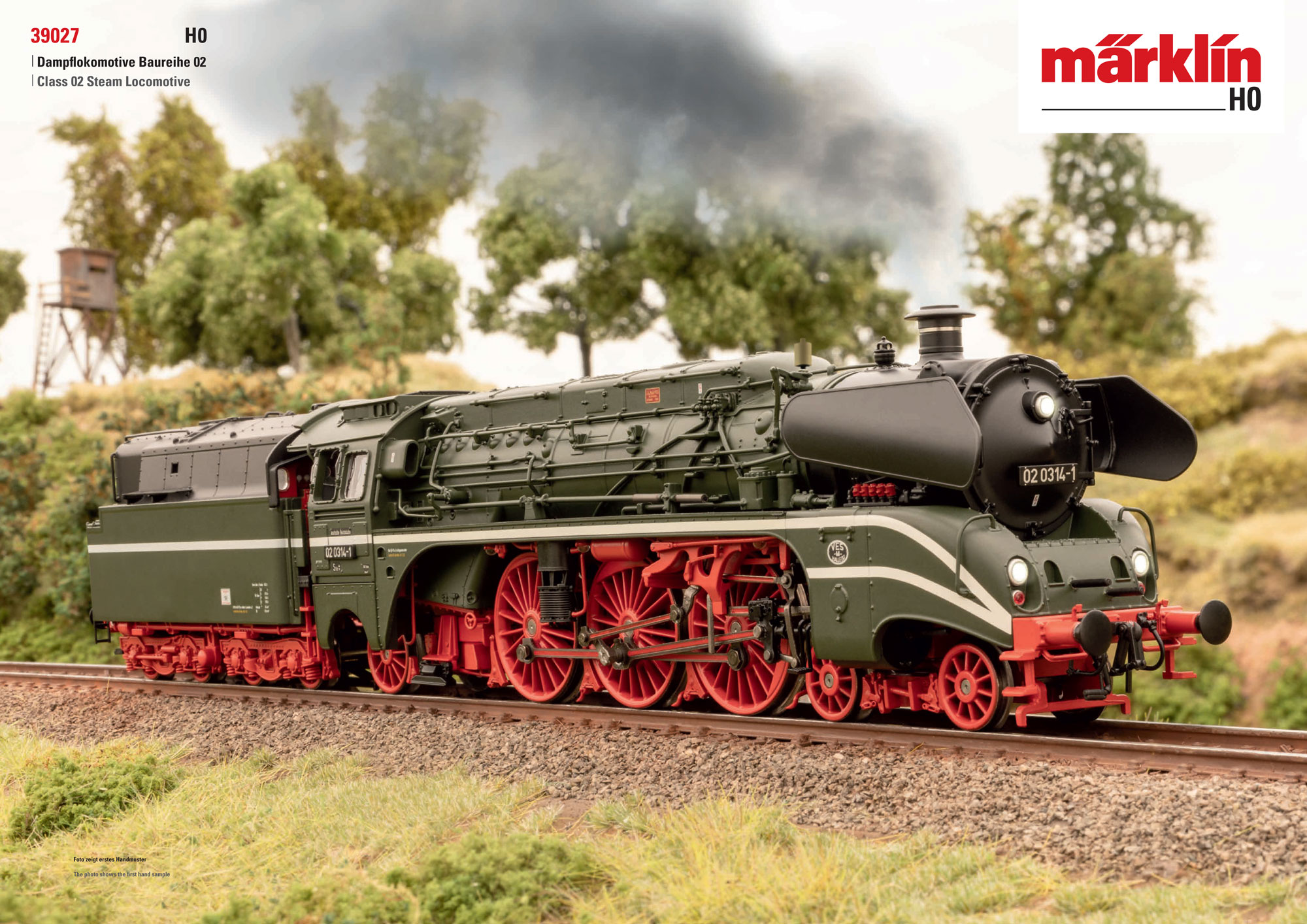 Märklin DR Class 02 steam