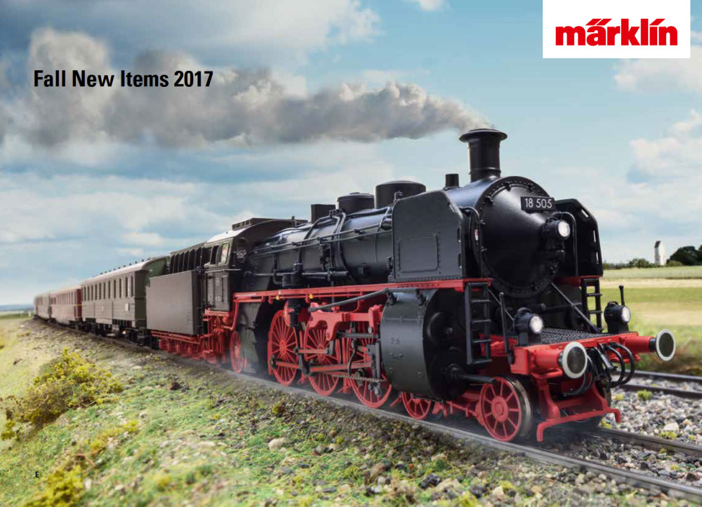 Märklin - Novelties Fall 2017 catalog