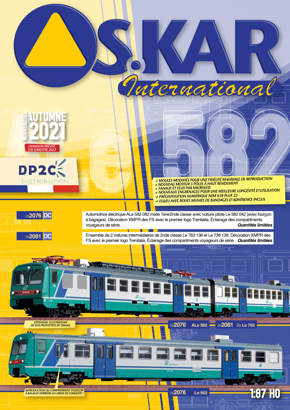 Os.Kar - FS - ALe 582 electric railcar