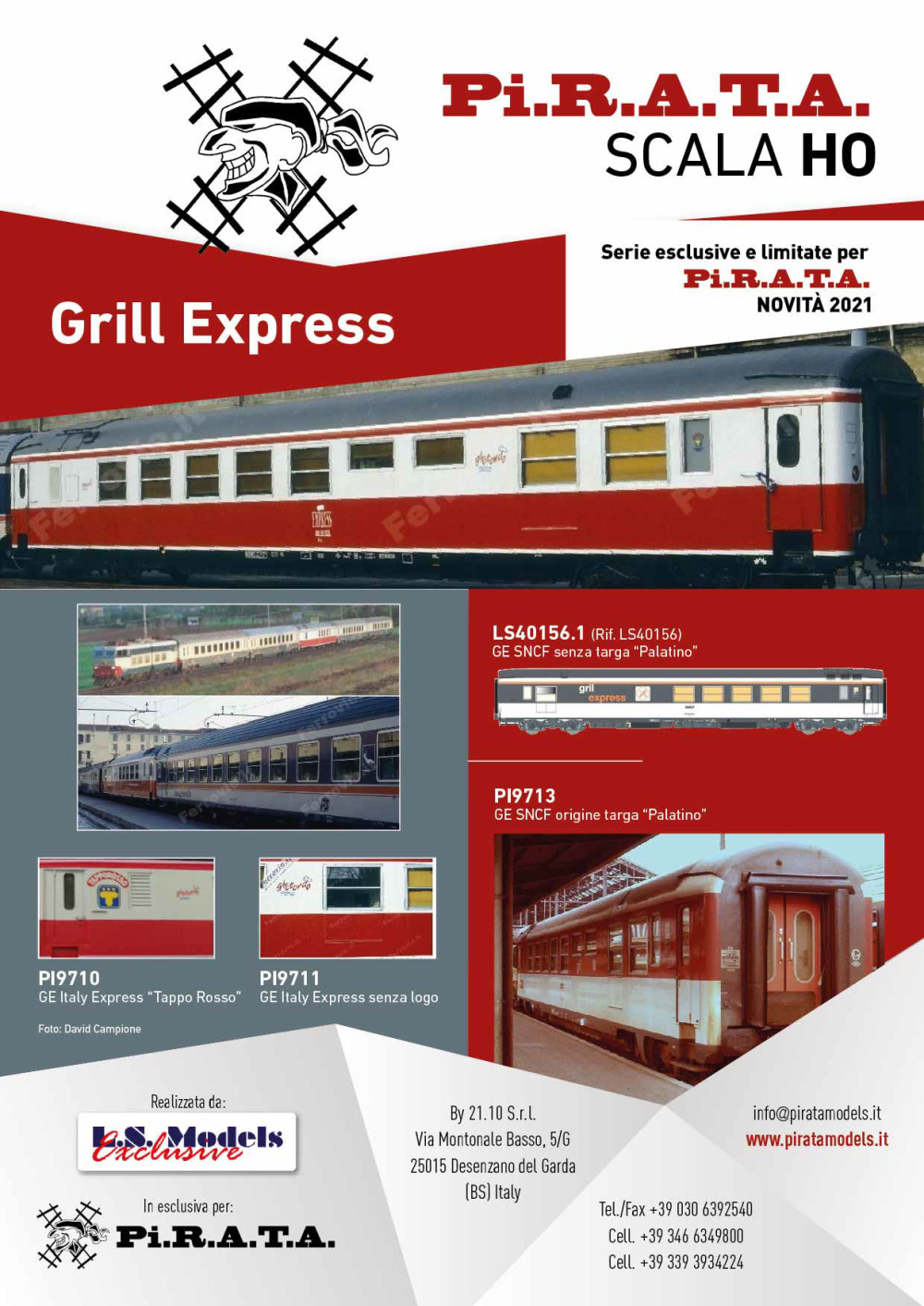 Pi.R.A.T.A. - Grill Express restaurant coaches