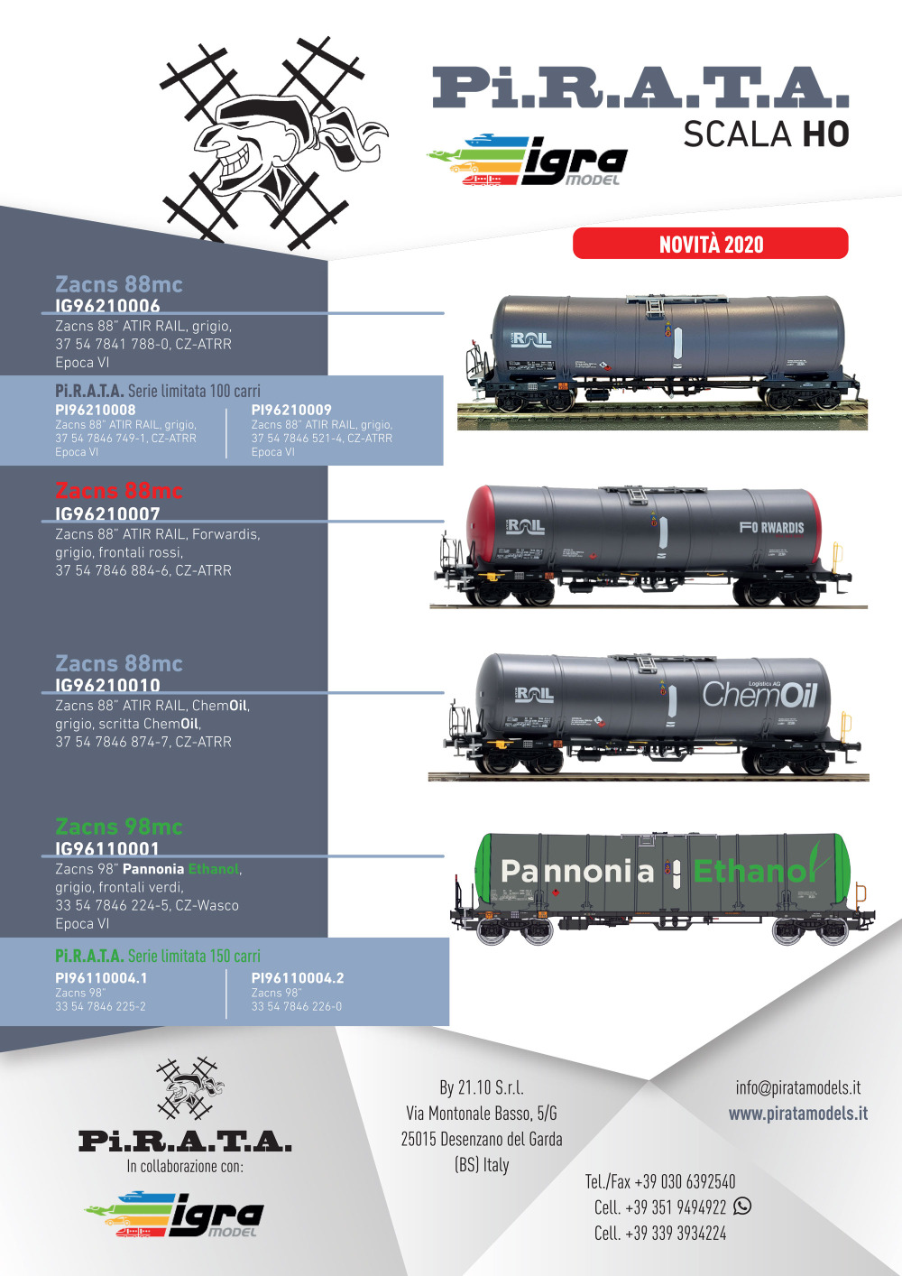 Pi.R.A.T.A. - Zacns freight wagons
