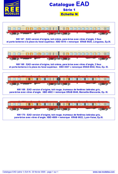 EAD diesel multiple unit - Rails Europ Express