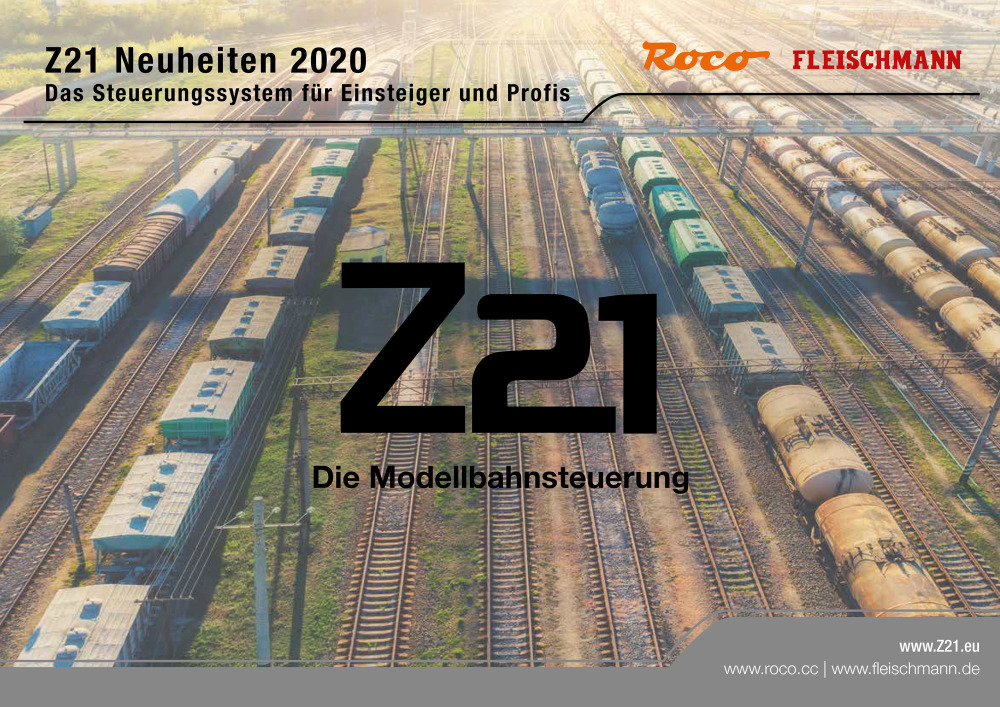 Roco - Z21 Novelties 2020 catalog