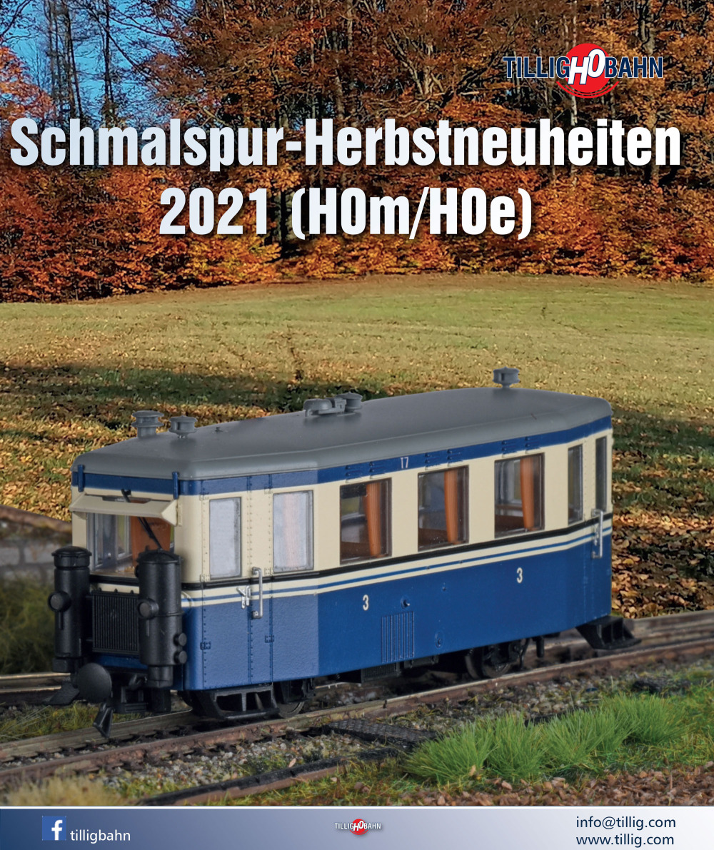 Tillig Bahn - Autumn novelties 2021