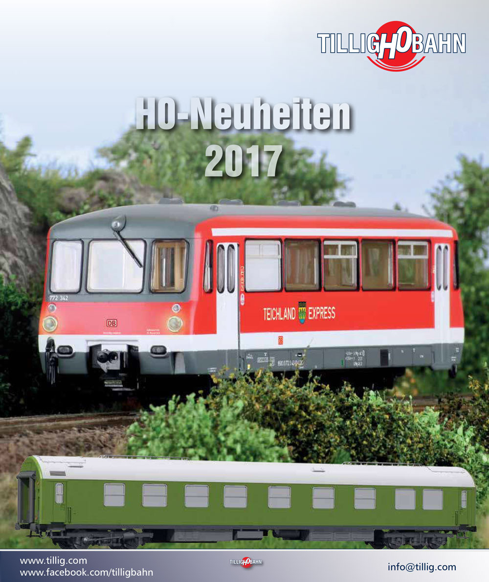 Tillig Bahn - Novelties 2017 catalog
