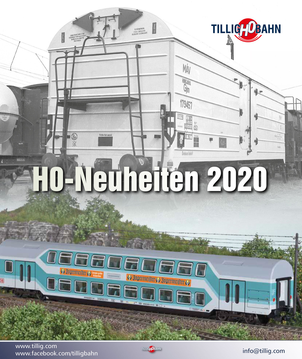 Tillig Bahn - Novelties 2020 catalog