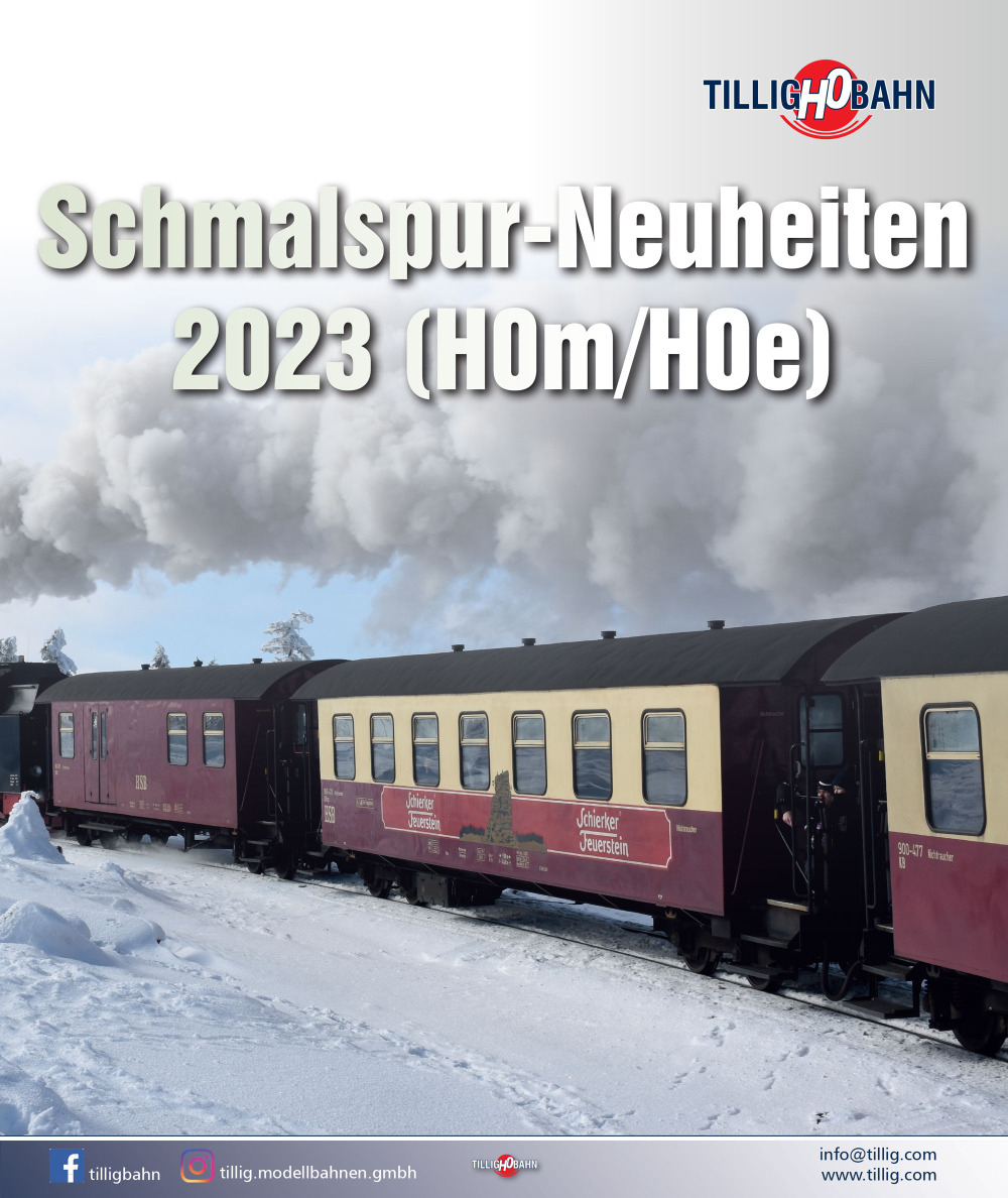 Tillig Bahn - Novelties 2023 catalog