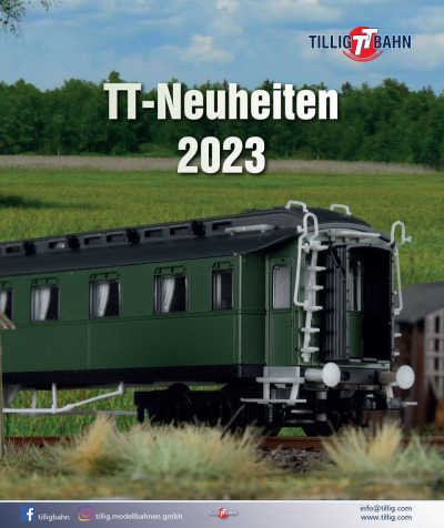 Novelties 2023 catalog - Tillig Bahn