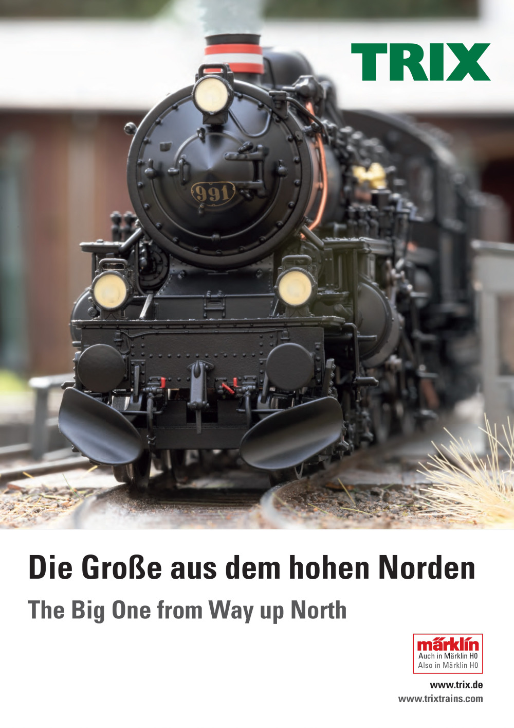 Trix - DSB - E 991 steam locomotive