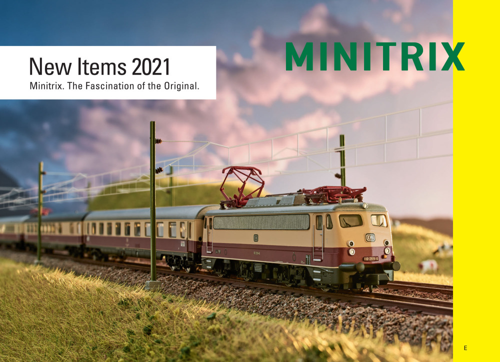 Trix - Minitrix novelties 2021 catalog