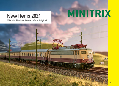 Minitrix novelties 2021 catalog - Trix
