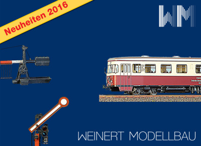 New products 2016 - WM - Weinert Modellbau