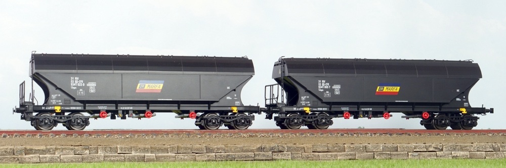 CFR Marfa - Uagps freight wagons