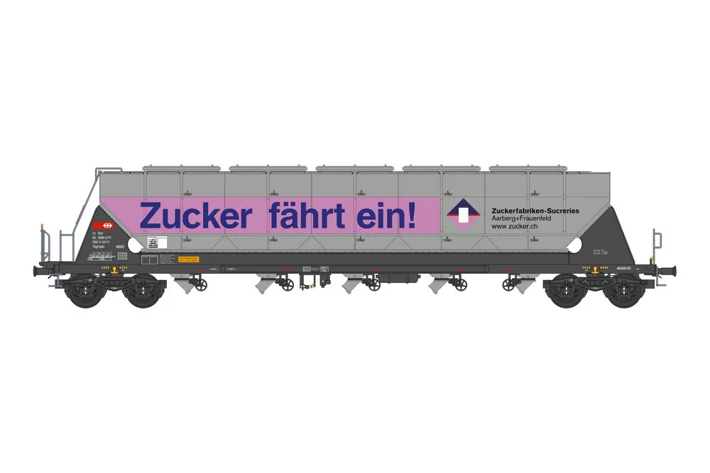 SBB Cargo - Silo wagon Tagnpps 96,5m³