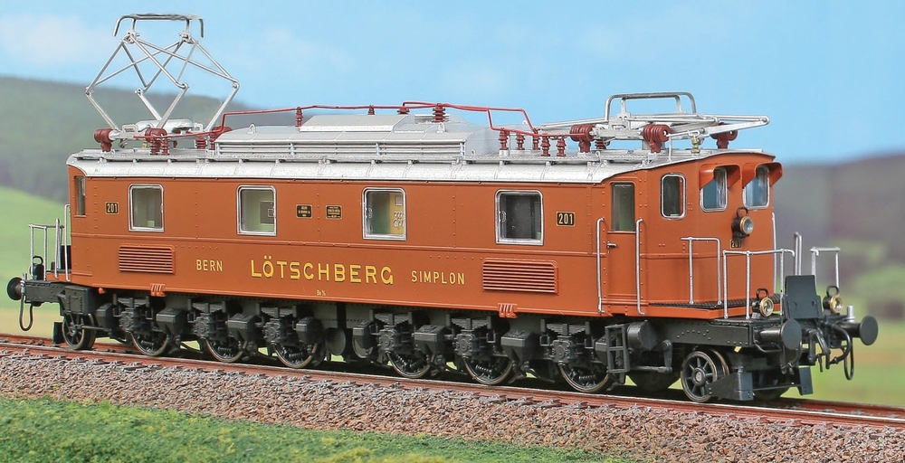 BLS - Ae 6/8 201 electric locomotive