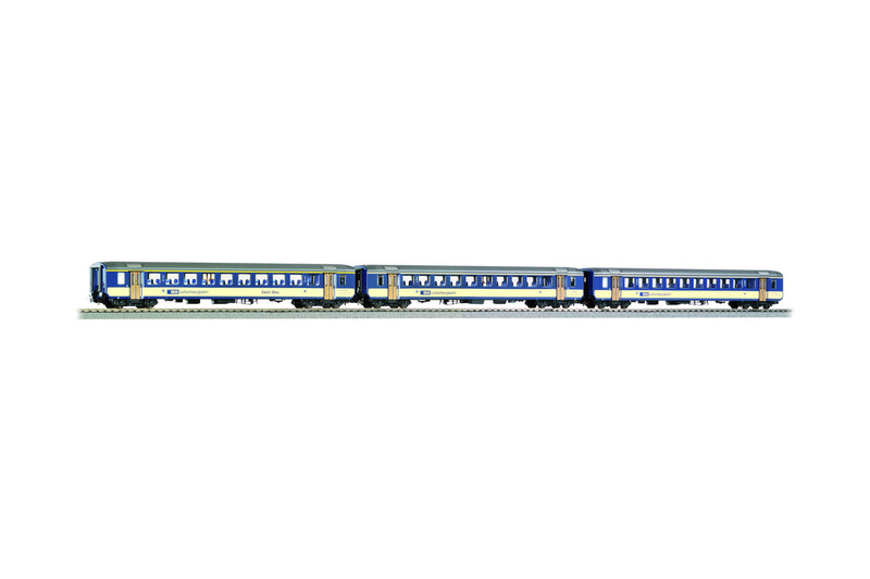 BLS - EW I "Train Bleu" passenger coaches