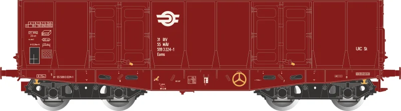 MAV - Eams freight wagon