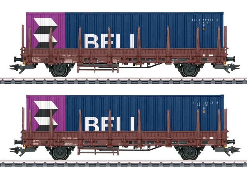 NS - Kbs "BELL" freight wagons set