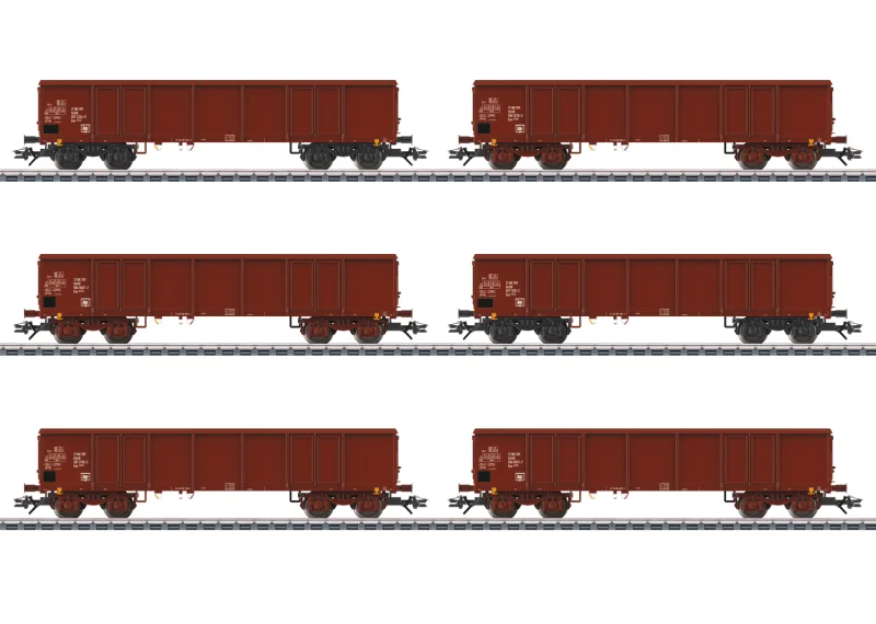 DR - Eas 5949 and 5971 freight wagons set
