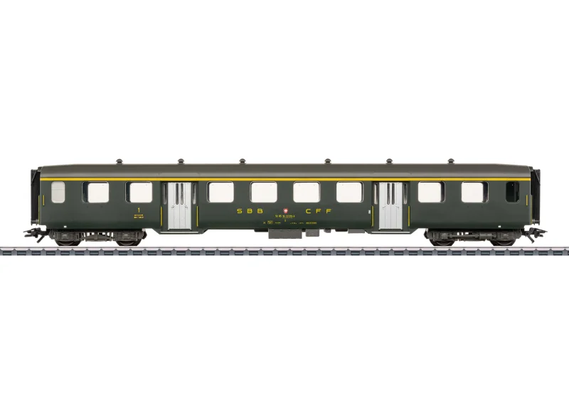 SBB CFF FFS - A 18-33 1st class lightweight steel passenger coach