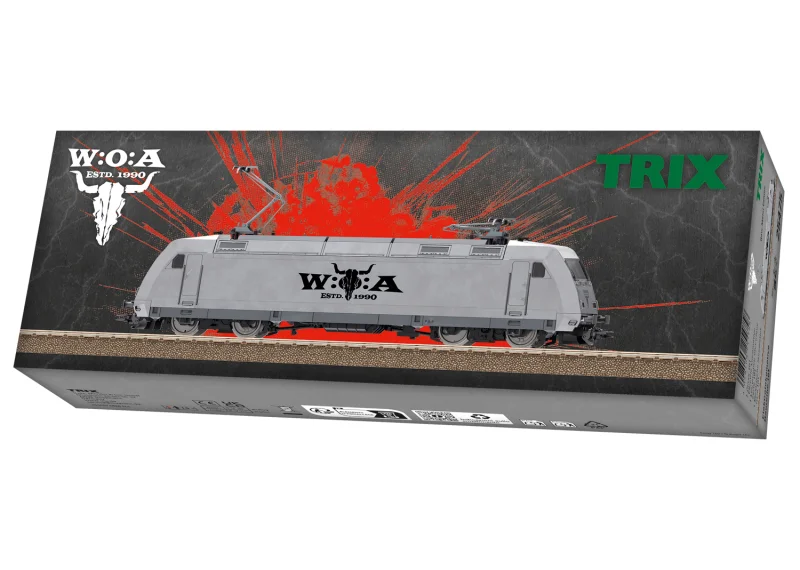 DB - BR 101 "Wacken Open Air (WOA)" electric locomotive (raw metal edition)