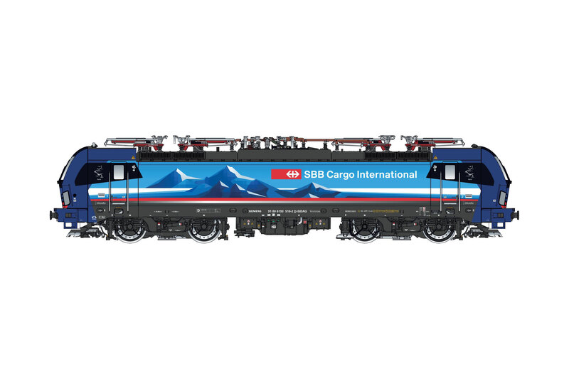 SBB Cargo International - 193 516 "Vectron" electric locomotive