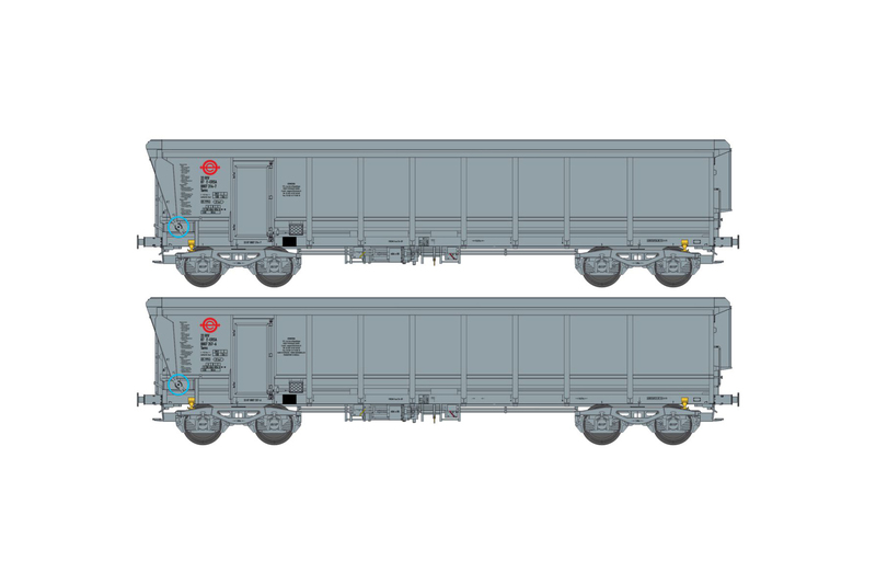 ERMEWA - Tams freight wagons set