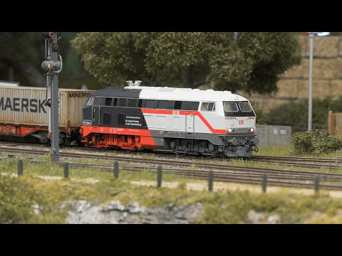 Video: Class 218 diesel locomotive