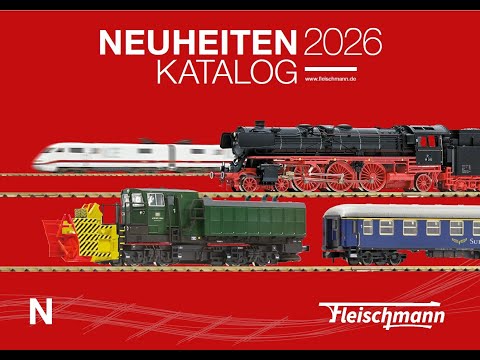 Video: ROCO and FLEISCHMANN New Products 2026 Video