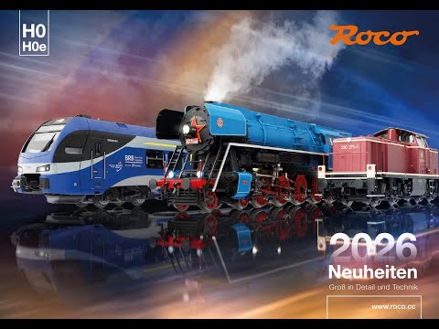 Video: ROCO and FLEISCHMANN New Products 2026 Video