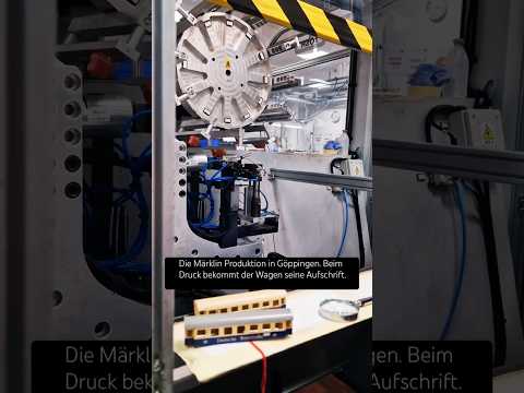 Short/Reel: Märklin Production of the German Wine Route Car Pair | Printing