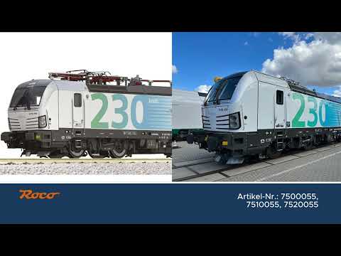 Video: ROCO Vectron 230 km/h – All Innovations in Detail | Locomotive Presentation 7500055, 7510055, 7520055