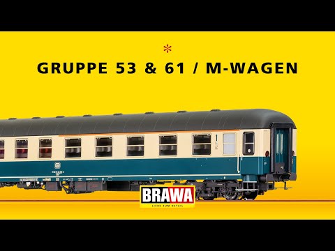 Video: BRAWA H0 Passenger Cars Group 53 & 61, m-Car