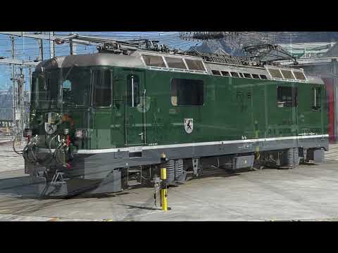 Video: The Renaissance of the Green Ge 4/4 611 LANDQUART - also available as a 2m model from Kiss Model Railways Switzerland