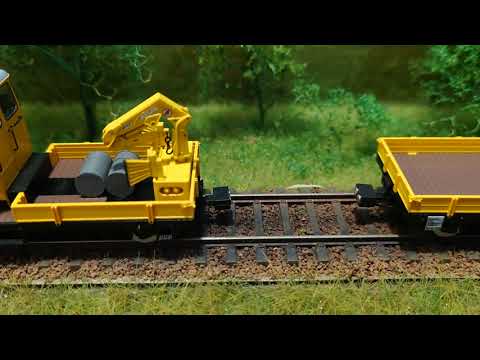 Video: Klv 53 Rivarossi Railcar Coupling