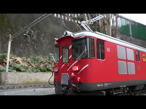 Video: KISS Modellbahnen Schweiz FO Luggage Motor Car Deh 44 I