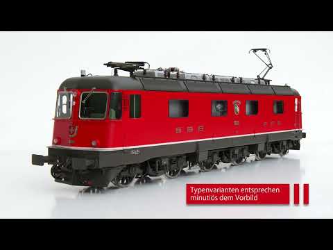 Video: KISS Modellbahnen Schweiz Re 6/6