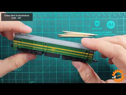Video: How to Open the Locomotive 2100 - 321 MFT