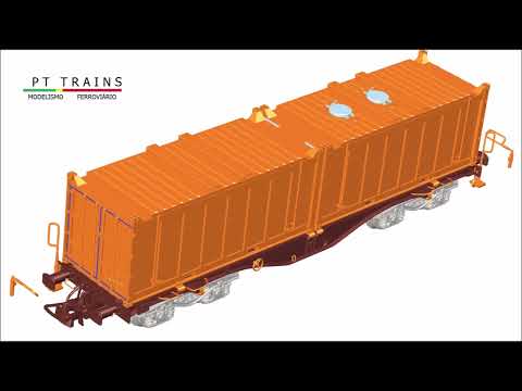 Video: PT Trains Dinazzano Pó Containers Project in H0 Scale