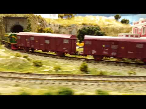 Video: H0 Scale J600.000 Track Cleaning Car MABAR Train
