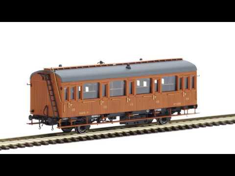 Video: RENFE Wooden Coaches H0