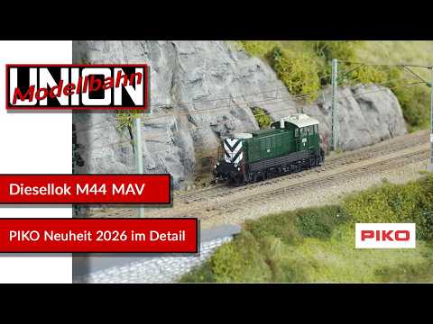 Video: Die legendäre M44 als H0-Modell! PIKO Neuheit 2026 im Detail