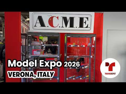 Video: Model Expo Italy 2026 - ACME, Rivarossi, Lima, Piko, ViTrains, Jouef, etc. + Layouts & Dioramas