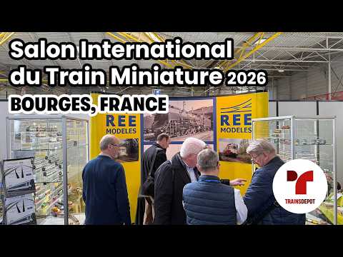 Video: Salon International du Train Miniature de Bourges 2026 | Jouef, REE Modèles, Lematec, Fulgurex, ...
