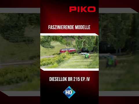 Short/Reel: PIKO | Faszinierende Modelle - H0 Expert Diesellok BR 215 DB IV #22060ff