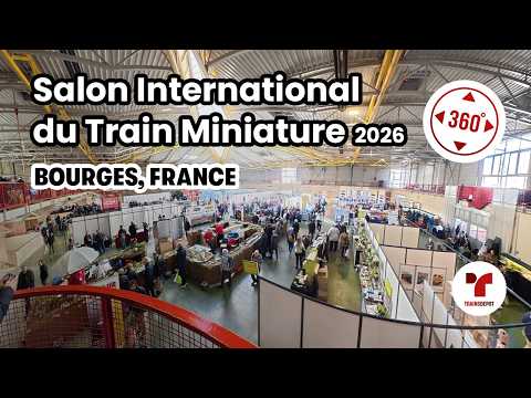 Video: Salon International du Train Miniature de Bourges 2026 – Full Event in 360° (DJI Osmo 360)