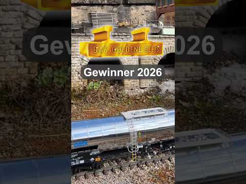 Short/Reel: Chemiekesselwagen Spur G gewinnt Goldenes Gleis 2026 🏆
