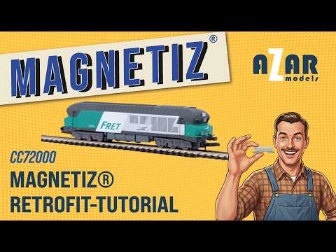 Video: Magnetiz® Drehgestell-Wechsel-Tutorial - CC 72000 Lokomotive - Deutsche Version