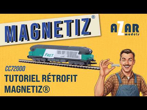 Video: Magnetiz® Tutoriel de rétrofit - Locomotive CC 72000 - Version française